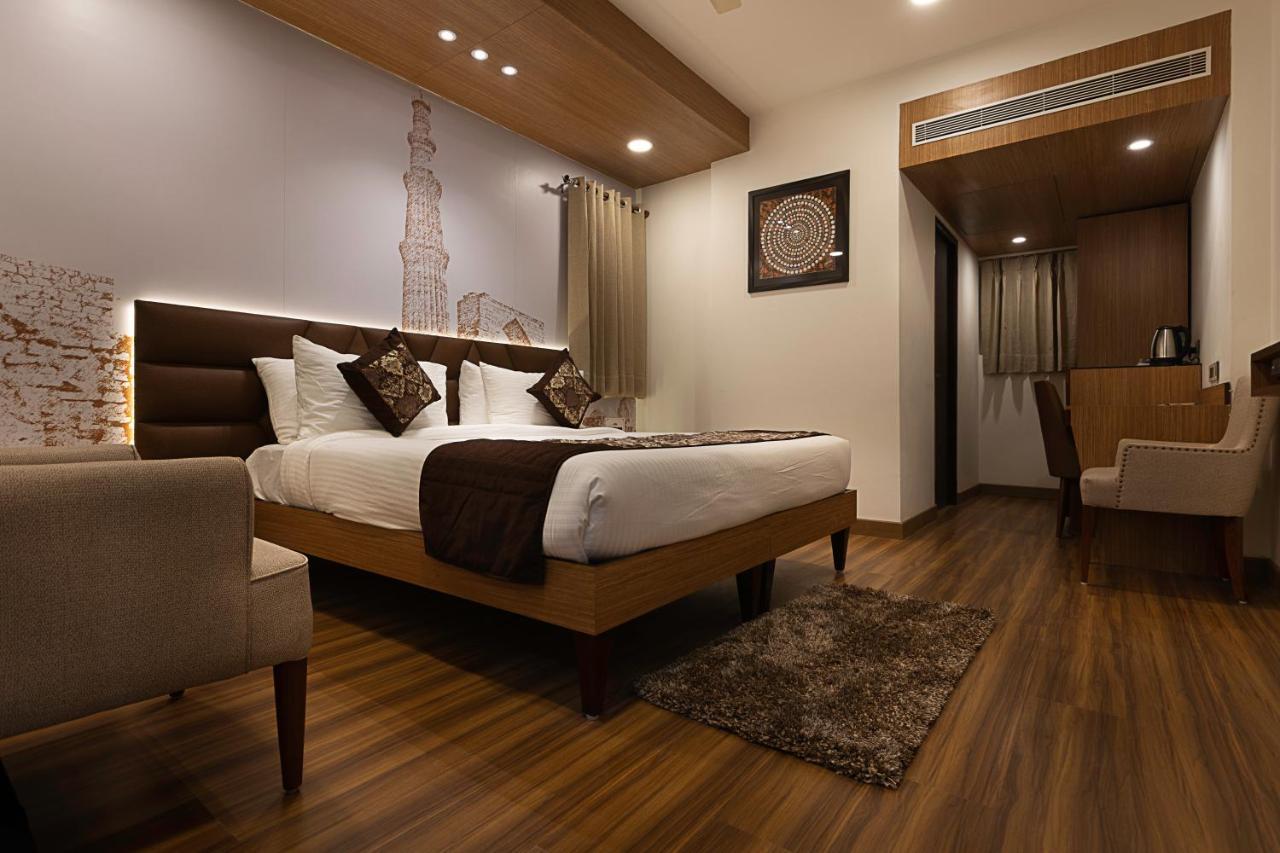 Delhieez - A Boutique Hotel New Delhi Exteriör bild