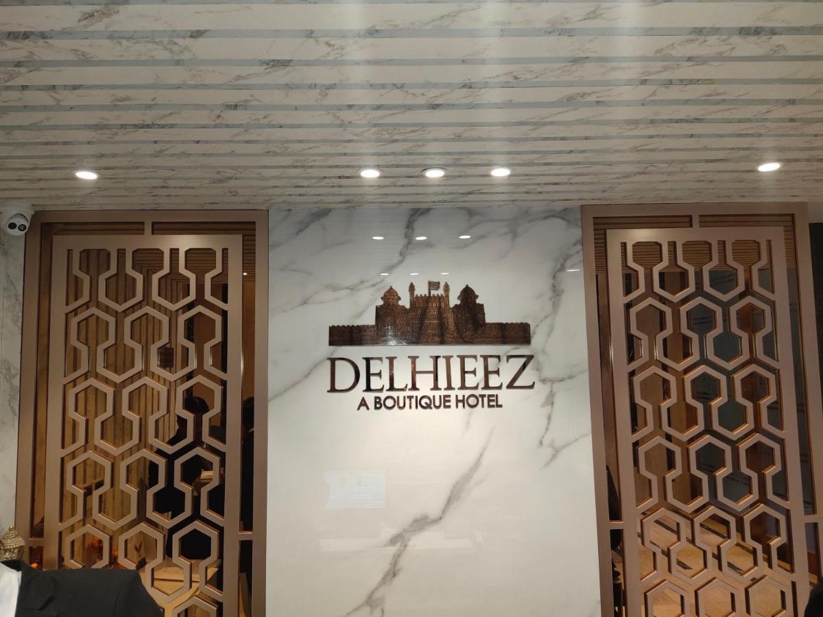 Delhieez - A Boutique Hotel New Delhi Exteriör bild
