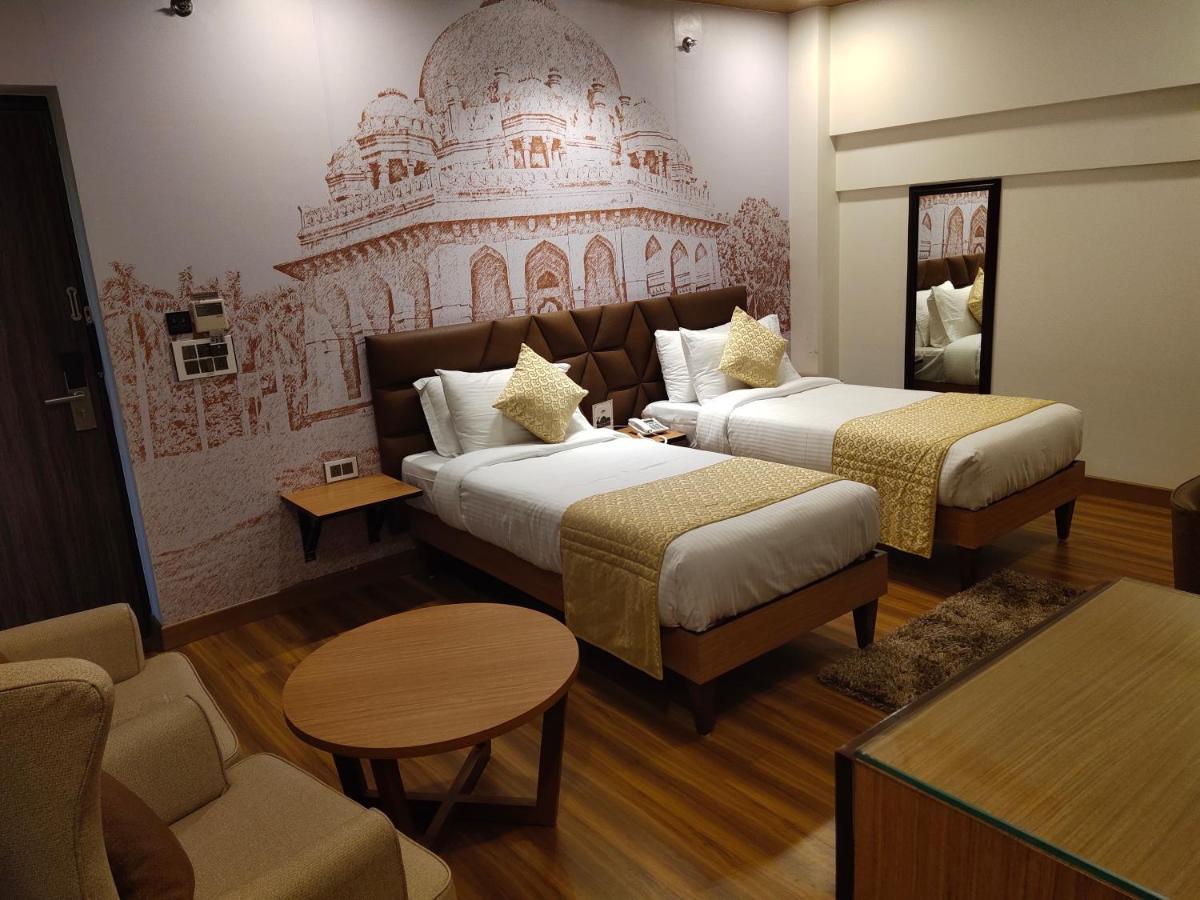Delhieez - A Boutique Hotel New Delhi Exteriör bild