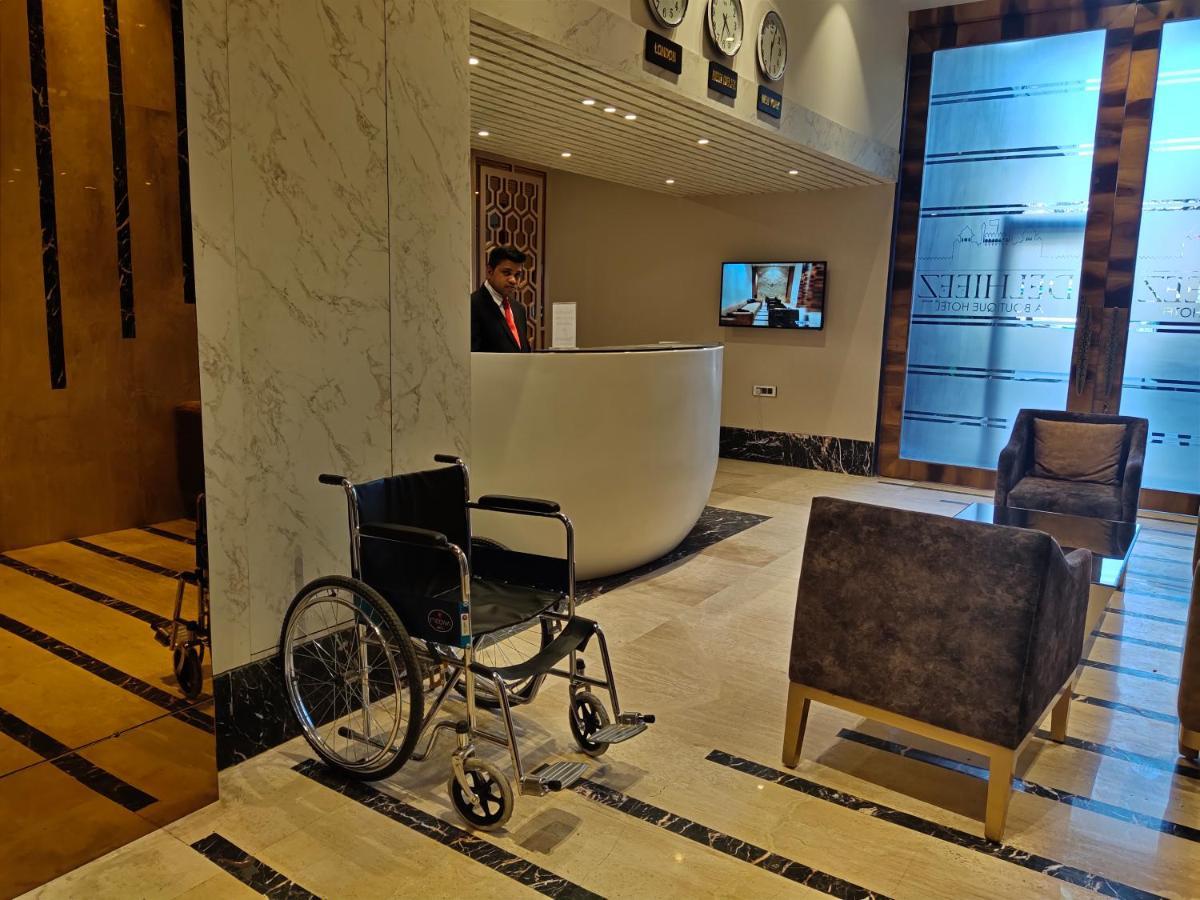 Delhieez - A Boutique Hotel New Delhi Exteriör bild